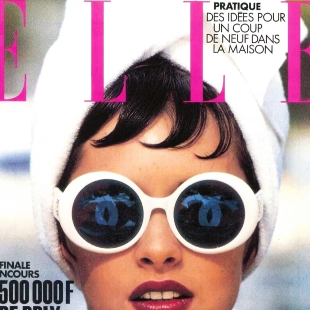 CHANEL 1993 Runway CC Logo round lens sunnies - Picture 12 of 15